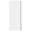 vidaXL Függő szekrény Riga 2 pcs Beton szürke és fehér 30 x 31 x 80 cm