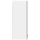 vidaXL Függő szekrény 2 pcs Beton szürke és fehér 30 x 31 x 80 cm