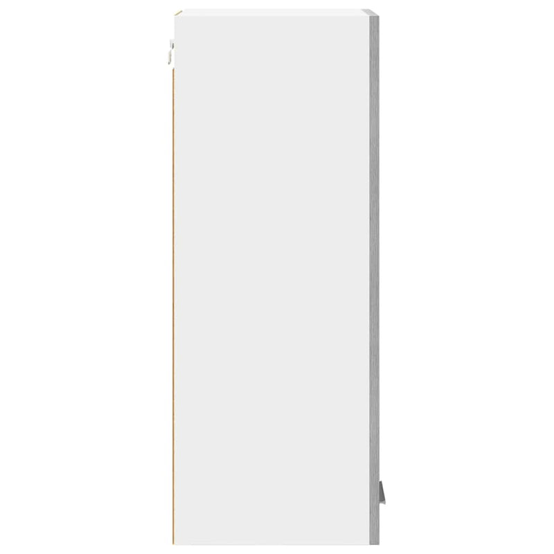 vidaXL Függő szekrény Riga Szürke Sonoma és fehér 30 x 31 x 80 cm