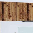 vidaXL Függő szekrény Riga 2 pcs Régi fa és fehér 30 x 31 x 80 cm