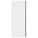 vidaXL Függő szekrény Riga 2 pcs Régi fa és fehér 30 x 31 x 80 cm