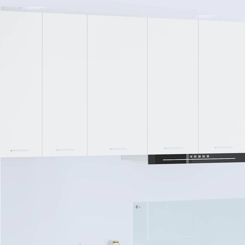 vidaXL Függő szekrény tárolóval Riga Fehér 40 x 31 x 80 cm Faanyag