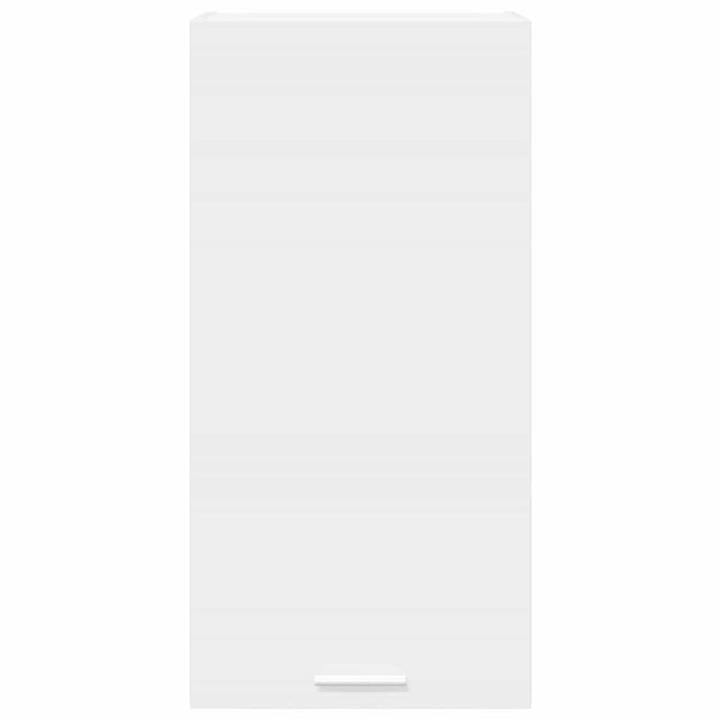 vidaXL Függő szekrény tárolóval Riga Fehér 40 x 31 x 80 cm Faanyag