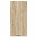 vidaXL Függő szekrény Riga Sonoma tölgy és fehér 40 x 31 x 80 cm