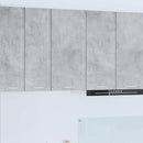 vidaXL Függő szekrény Riga Beton szürke és fehér 40 x 31 x 80 cm