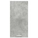 vidaXL Függő szekrény Beton szürke és fehér 40 x 31 x 80 cm Faanyag