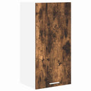 vidaXL Függő szekrény Riga Füstölt tölgy és fehér 40 x 31 x 80 cm