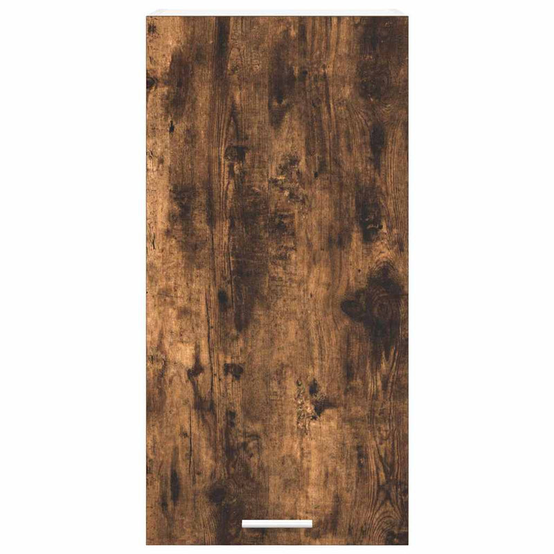 vidaXL Függő szekrény Riga Füstölt tölgy és fehér 40 x 31 x 80 cm