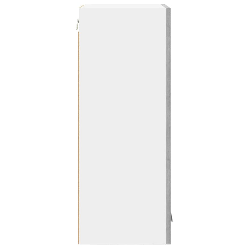 vidaXL Függő szekrény Riga Szürke Sonoma és fehér 40 x 31 x 80 cm