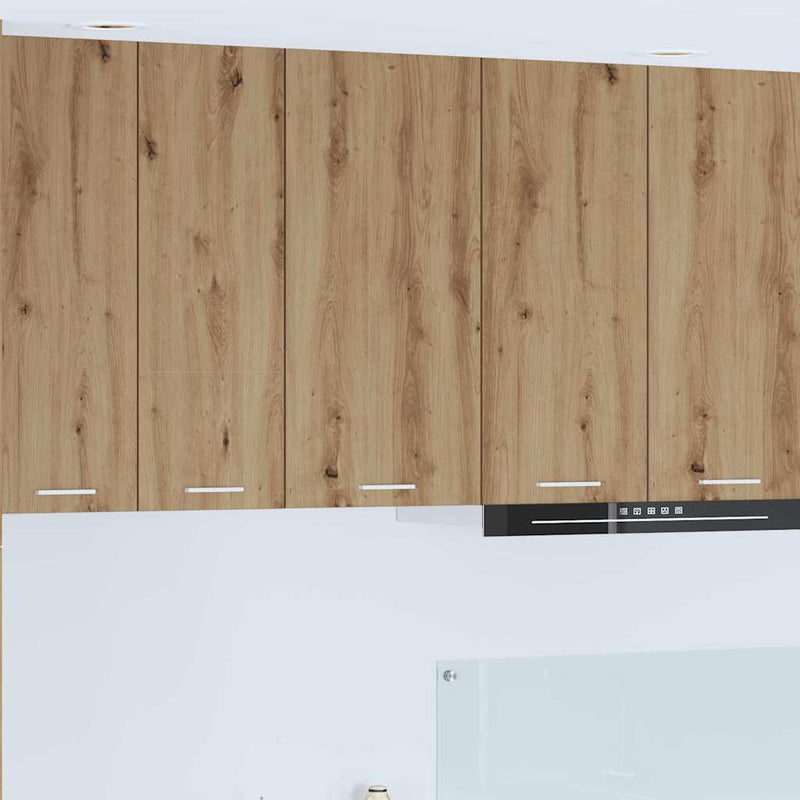 vidaXL Függő szekrény Riga Artisan tölgy és fehér 40 x 31 x 80 cm