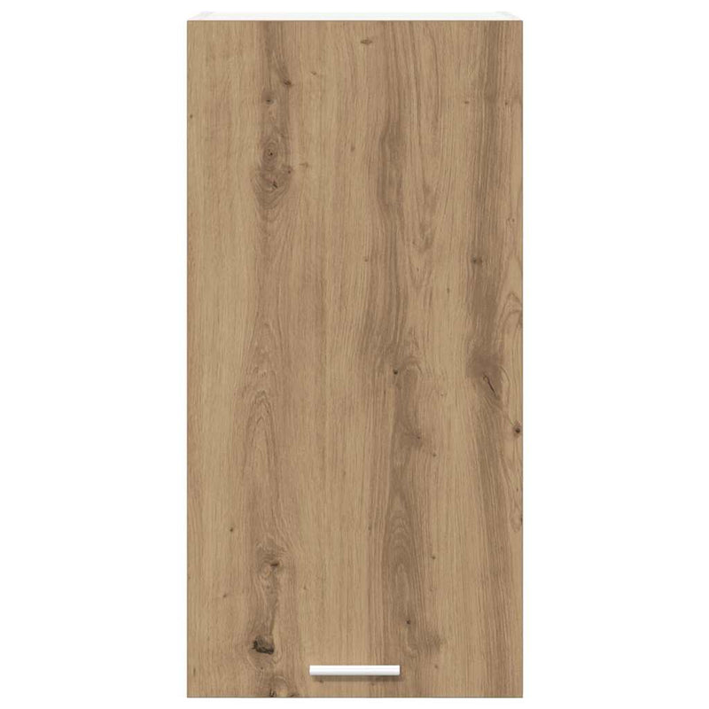 vidaXL Függő szekrény Riga Artisan tölgy és fehér 40 x 31 x 80 cm