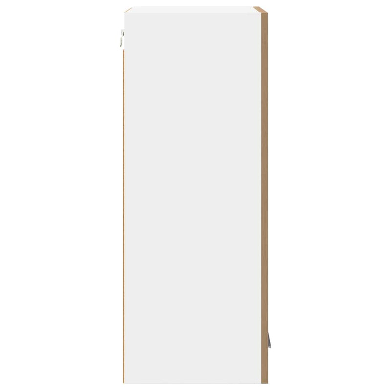 vidaXL Függő szekrény Riga Artisan tölgy és fehér 40 x 31 x 80 cm