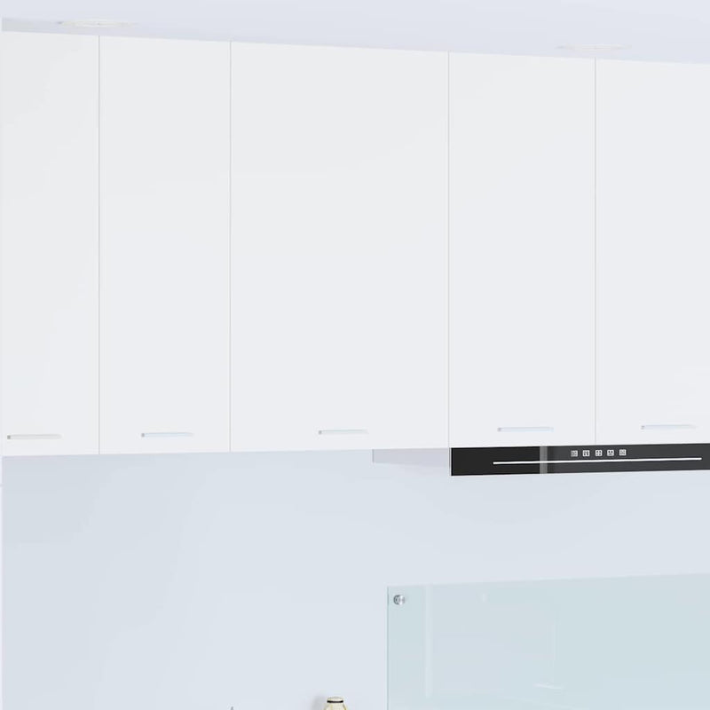 vidaXL Függő szekrény tárolóval Riga Fehér 50 x 31 x 80 cm Faanyag