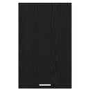 vidaXL Függő szekrény Riga Fekete tölgy és fehér 50 x 31 x 80 cm