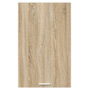 vidaXL Függő szekrény Riga Sonoma tölgy és fehér 50 x 31 x 80 cm