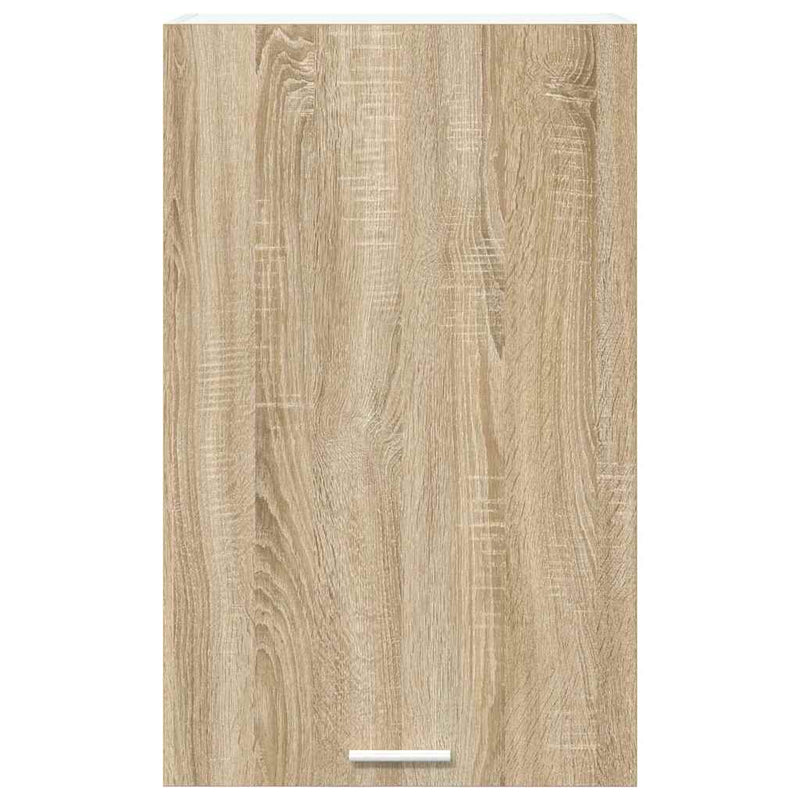 vidaXL Függő szekrény Riga Sonoma tölgy és fehér 50 x 31 x 80 cm