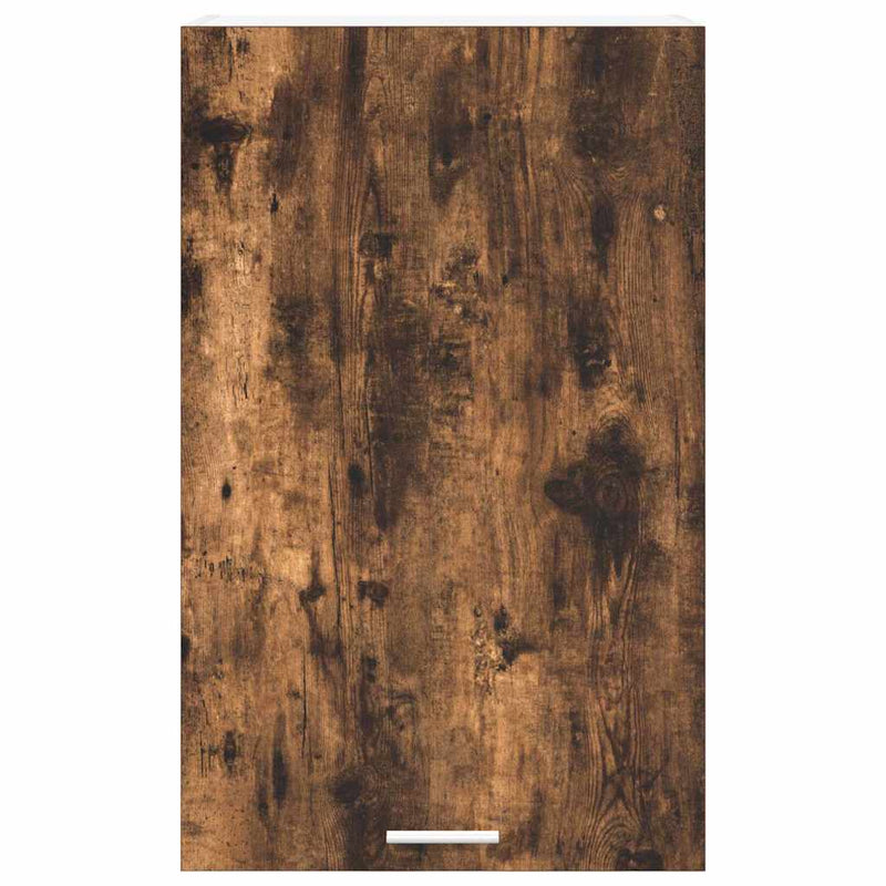 vidaXL Függő szekrény Riga Füstölt tölgy és fehér 50 x 31 x 80 cm