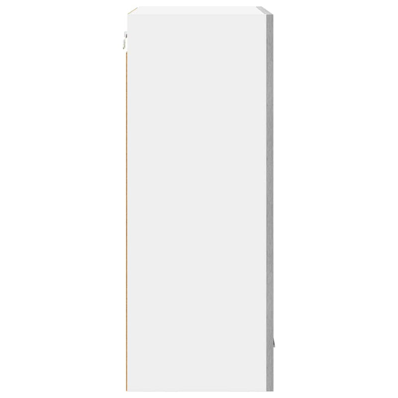 vidaXL Függő szekrény Riga Szürke Sonoma és fehér 50 x 31 x 80 cm