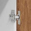 vidaXL Függő szekrény Riga Régi fa és fehér 50 x 31 x 80 cm Faanyag