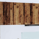 vidaXL Függő szekrény Riga Régi fa és fehér 50 x 31 x 80 cm Faanyag