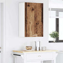 vidaXL Függő szekrény Riga Régi fa és fehér 50 x 31 x 80 cm Faanyag