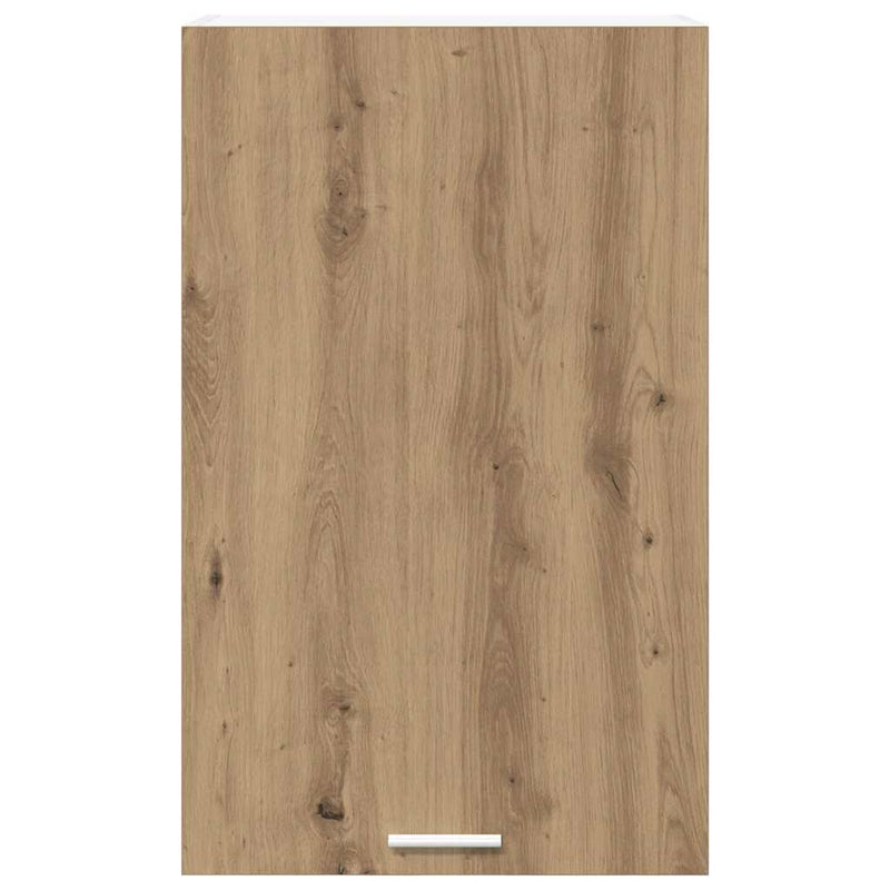 vidaXL Függő szekrény Riga Artisan tölgy és fehér 50 x 31 x 80 cm