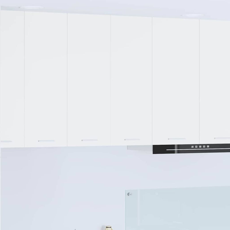 vidaXL Függő szekrény tárolóval Riga Fehér 60 x 31 x 80 cm Faanyag