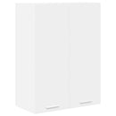 vidaXL Függő szekrény tárolóval Riga Fehér 60 x 31 x 80 cm Faanyag
