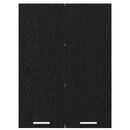 vidaXL Függő szekrény Riga Fekete tölgy 60 x 31 x 80 cm Faanyag