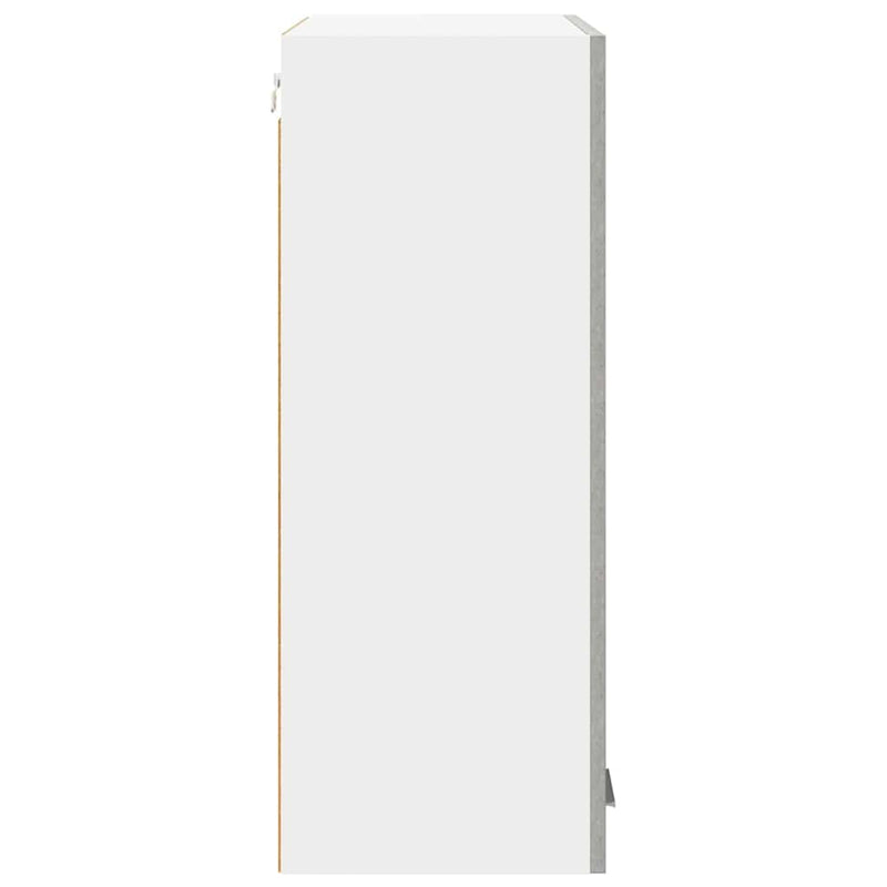 vidaXL Függő szekrény Riga Beton Szürke 60 x 31 x 80 cm Faanyag