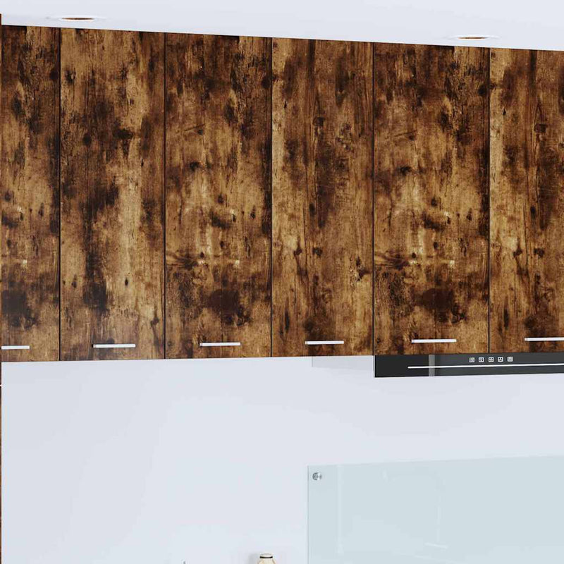 vidaXL Függő szekrény Riga Füstölt tölgy 60 x 31 x 80 cm Faanyag