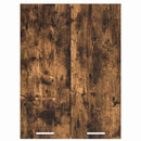 vidaXL Függő szekrény Riga Füstölt tölgy 60 x 31 x 80 cm Faanyag