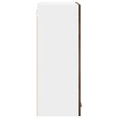 vidaXL Függő szekrény Riga Füstölt tölgy 60 x 31 x 80 cm Faanyag