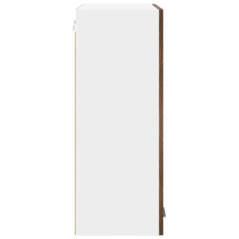 vidaXL Függő szekrény Riga Füstölt tölgy 60 x 31 x 80 cm Faanyag