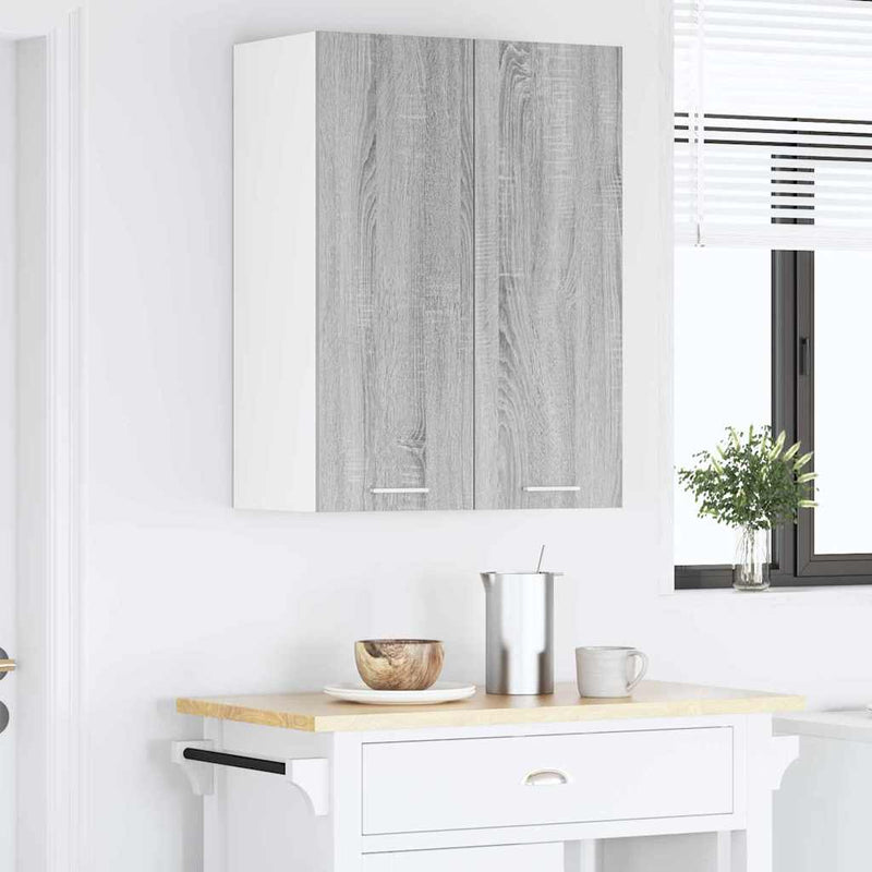 vidaXL Függő szekrény Riga Szürke Sonoma 60 x 31 x 80 cm Faanyag