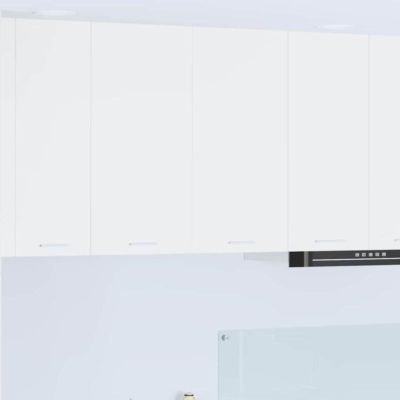 vidaXL Függő szekrény tárolóval Riga Fehér 80 x 31 x 80 cm Faanyag