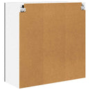 vidaXL Függő szekrény Riga Fekete tölgy 80 x 31 x 80 cm Faanyag