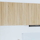 vidaXL Függő szekrény Riga Sonoma tölgy 80 x 31 x 80 cm Faanyag