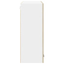 vidaXL Függő szekrény Riga Sonoma tölgy 80 x 31 x 80 cm Faanyag