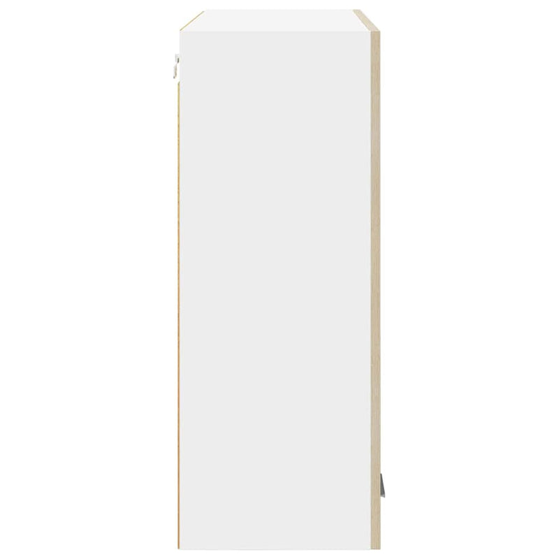 vidaXL Függő szekrény Riga Sonoma tölgy 80 x 31 x 80 cm Faanyag