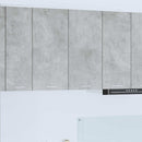 vidaXL Függő szekrény Riga Beton Szürke 80 x 31 x 80 cm Faanyag