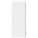 vidaXL Függő szekrény Riga Beton Szürke 80 x 31 x 80 cm Faanyag