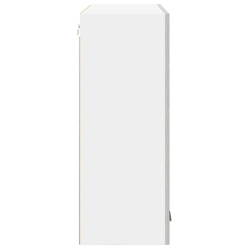 vidaXL Függő szekrény Riga Beton Szürke 80 x 31 x 80 cm Faanyag