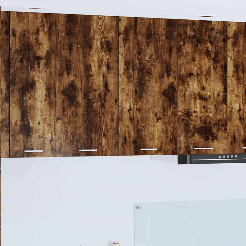 vidaXL Függő szekrény Riga Füstölt tölgy 80 x 31 x 80 cm Faanyag