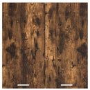 vidaXL Függő szekrény Riga Füstölt tölgy 80 x 31 x 80 cm Faanyag