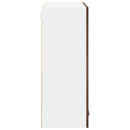 vidaXL Függő szekrény Riga Füstölt tölgy 80 x 31 x 80 cm Faanyag