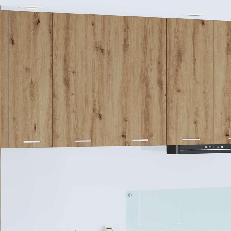 vidaXL Függő szekrény Riga Artisan tölgy 80 x 31 x 80 cm Faanyag