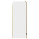 vidaXL Függő szekrény Riga Artisan tölgy 80 x 31 x 80 cm Faanyag