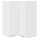 vidaXL Függő szekrény tárolóval Riga Fehér 57 x 57 x 80 cm Faanyag
