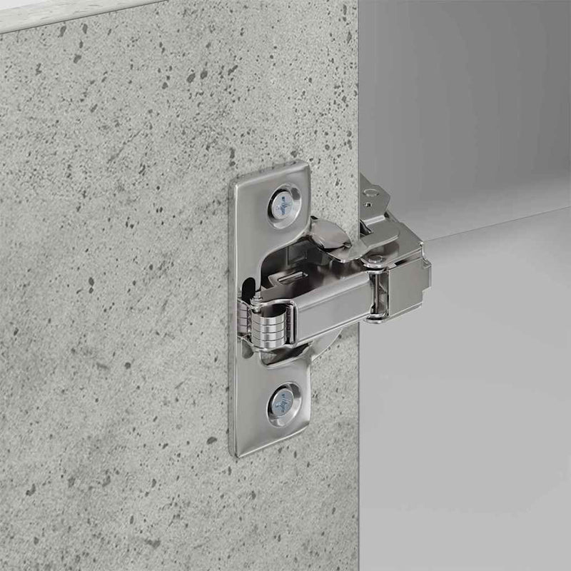 vidaXL Függő szekrény Riga Beton szürke és fehér 57 x 57 x 80 cm